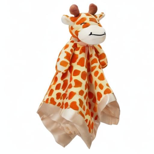 Pro Goleem Giraffe Loveys for Babies Soft Security Blanket Snuggle Toy Stuffed Animal Blanket Unisex Baby Lovie Baby Gifts for Infant and Toddler 16 Inch
