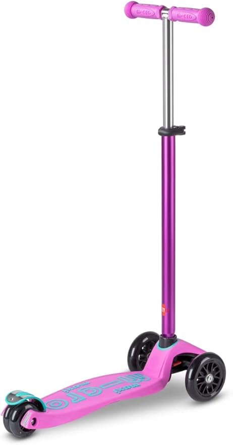 Micro Kickboard - Maxi Deluxe 3-Wheeled, Lean-to-Steer, Swiss-Designed Micro Scooter for Kids, Ages 5-12