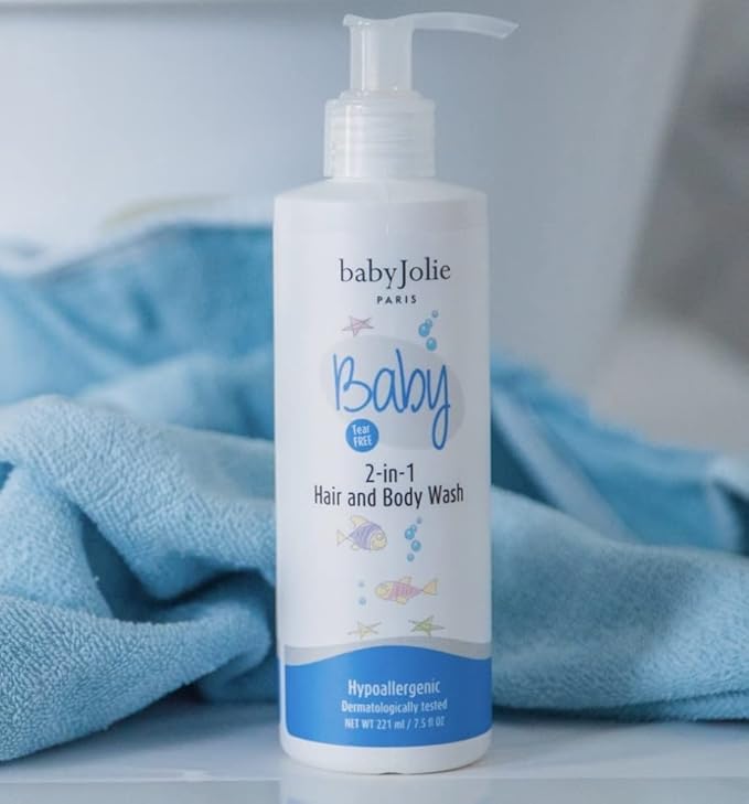 Baby Jolie Baby Body Wash, Kids Hair and Body Wash for Babies & Newborn 2-in-1, Shampoo + Soap | 7.5oz | 221ml (3)