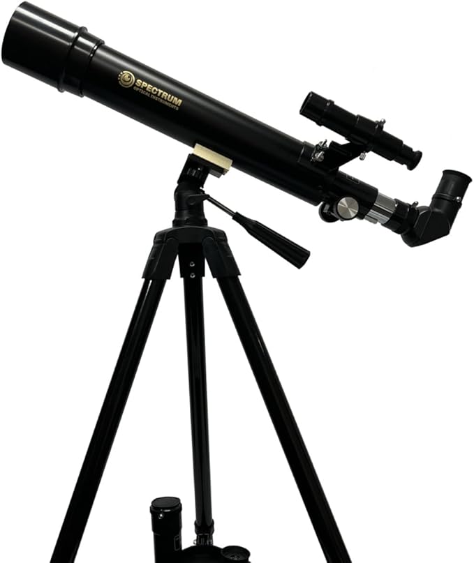 SpectrumOI Telescope for Kids & Adults - Astronomy Gift, 60mm Aperture Refractor with Carry Bag & Phone Holder