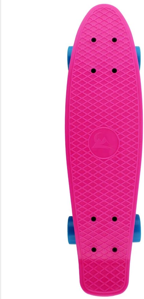 Skateboards Complete 22 Inch Mini Cruiser Retro Skateboard for Kids Boys Youths Beginners
