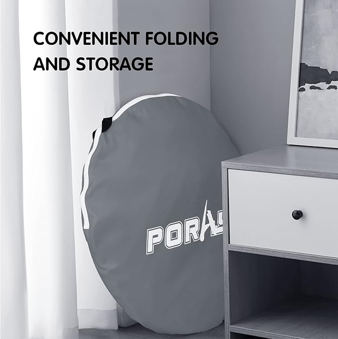 Porayhut Portable Baby Crib Net Safety Mesh Tent,Pop up Infant Mosquito Net, See Through Canopy Netting Cover for Baby&Toddler to Keep Baby from Climbing Out.