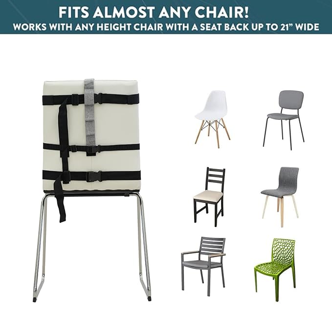 Baby Portable High Chair for Travel | Essential Travel Highchair | Baby Chair Harness