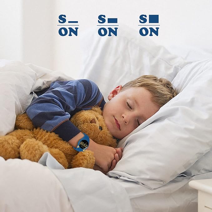 Kids Watches for Girls Boys Digital Sport Watch with Step Counter Pedometer Vibration Alarm Clock, No App Waterproof Fitness Tracker Kids Watch Boys Girls Teens Students Ages 5-16