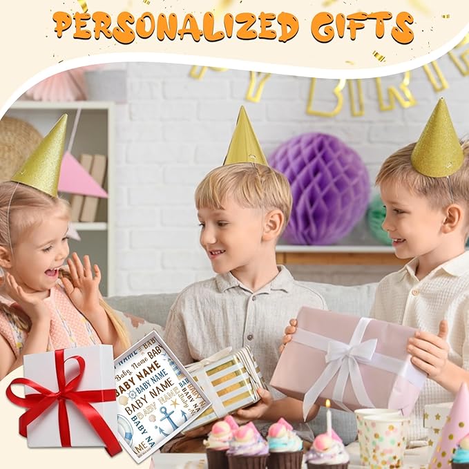 Ship Next Day, Personalized Baby Blanket – Printed in USA, Custom Baby Blanket for Boys & Girls, Baby Blanket with Name, Baby Shower, Easter, Christmas, Birthday Newborn & Toddler Gifts (Style 06)