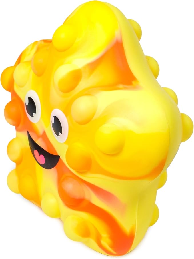 Tub Works® Tub Poppers™ Popping Kids & Toddler Bath Toys, 3 Pack | Push, Poke, Squish & Pop it Fidget Toys for The Bathtub | Irresistible Bubbles with Satisfying 'Pops' | Multi Sensory Kids Bath Toys