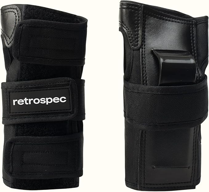 Retrospec Knee Pads, Elbow Pads & Wrist Guards for Men, Women & Kids - Protective Gear for Skateboarding, Roller Skate, Rollerblade, BMX & Scooter - Multi Sport Pad Set