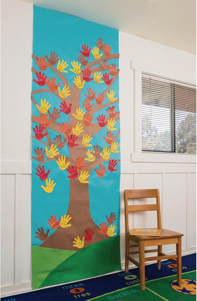 Colorations Dual Surface Paper Roll Classroom Supplies for Arts and Crafts Yellow (36" x 1000') (Item # DSYE)