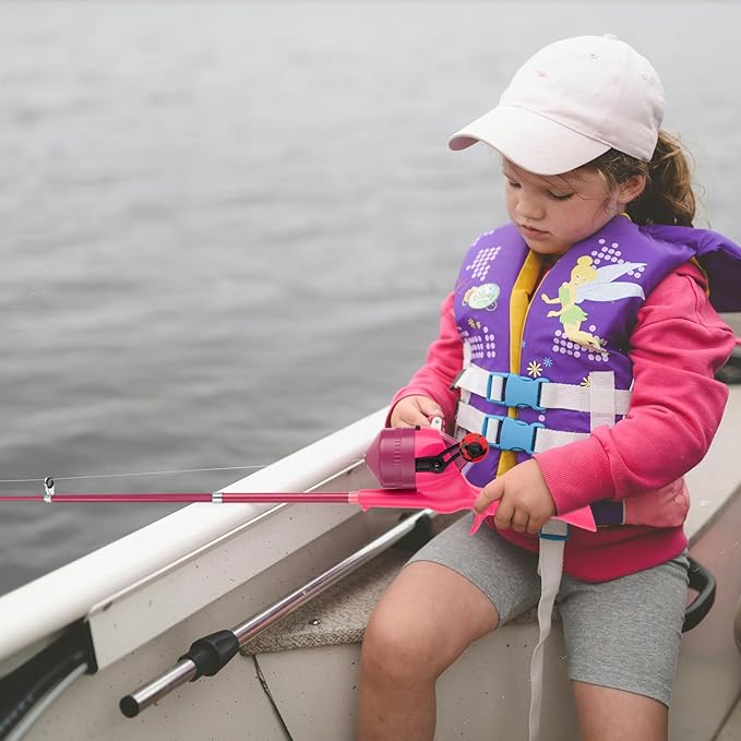 Kids Fishing Pole, Telescopic Fishing Rod, Toddler Collapsible Fishing Rod and Reel Combo with Tackle Box, Fishing Line, Bobber, and Soft Lures for Boy, Girl, Youth, Beginner, Over 4 Years Old