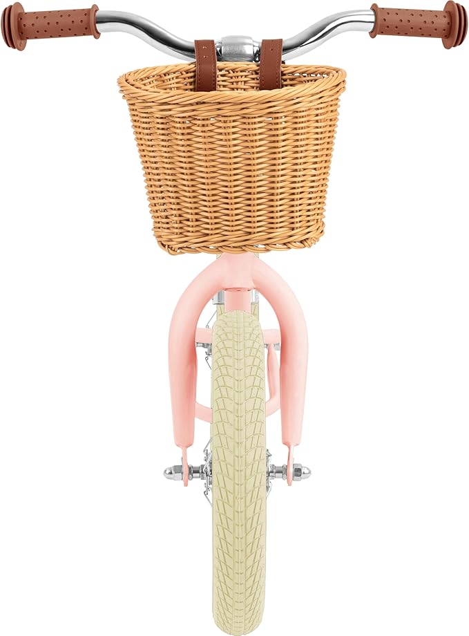 Retrospec Baby Beaumont Kids' Balance Bike for Toddlers, No Pedals, Cushioning Air Filled Tires for Boys and Girls Ages 18 Months - 3 Years, with Adjustable Seat Height