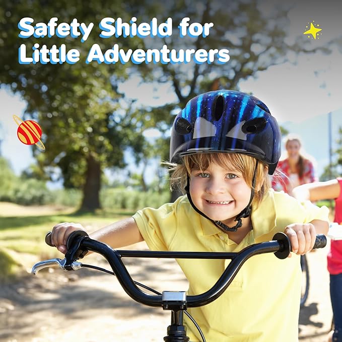 Kids/Youth Bike Helmet for Boys Girls and Teens, Adjustable and Multi-Sport for Bicycle, Kick Scooter, Skateboard, Roller/Inline Skate