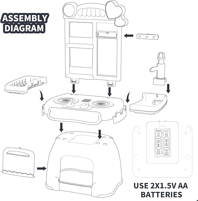 Kitchen Set for Toddler with Sound and Light,Pretend Cooking Food Set,Kids Kitchen Playset,Play Sink with Running Water and Electronic Induction Stove,Kitchen Accessories (red Kitchen and More Food)