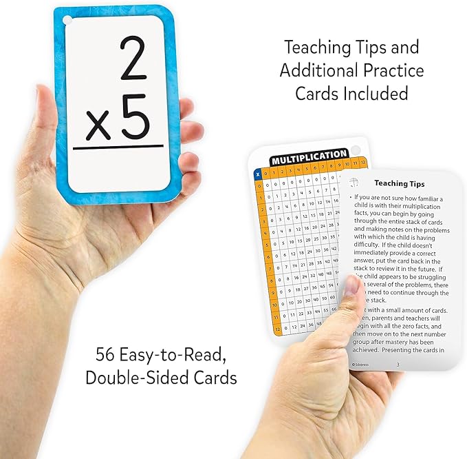 Teacher Created Resources Multiplication 0–12 Flash Cards (EP62035)