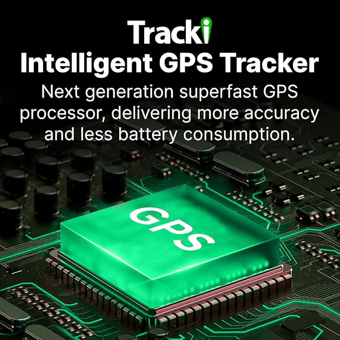 Tracki Pro GPS Tracker for Vehicles, USA made tech. Up to 7 Months Batt. Waterproof Magnetic 4G LTE Long Battery Life 2-7 Month, Unlimited Distance, Subscription Required, Multi Alerts, Hidden Tracker