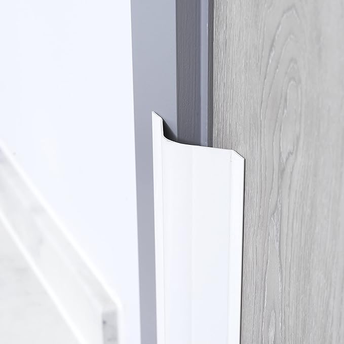 Cardea Child Safety Door Finger Pinch Guard Hinge Protectors Pack - White … (2 Pack)