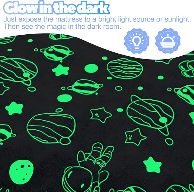 MeMoreCool Kids Floor Futon Mattress Large 6x4 FT, Thicken Foam Tatami Mattress for Children Play Area, Foldable Sleeping Pad Crawling Tatami Mat for Playroom