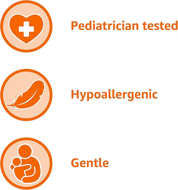 Amazon Basics Tear-Free Baby Shampoo, 13.6 Fluid Ounce