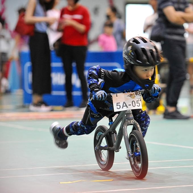 Soft-Style Kids Knee and Elbow Pads with Bike Gloves, Flexible Impact-Resistant Gear for Ages 2-11, Designed for Balance Bikes, Roller-Skating, and Skateboarding