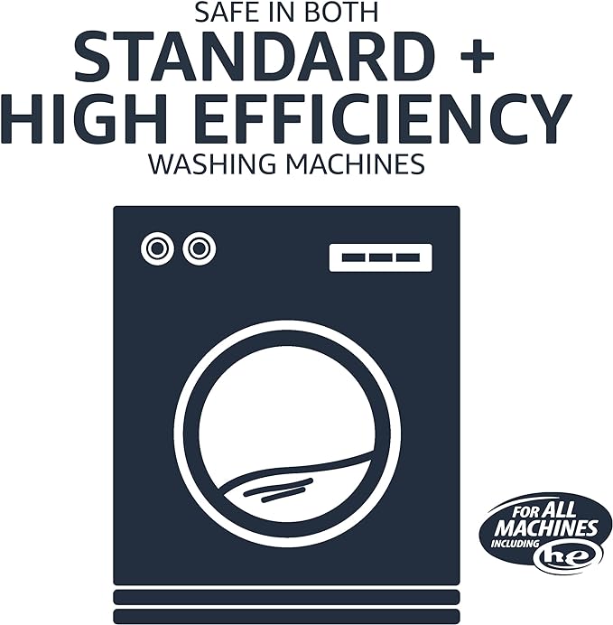 Amazon Basics Laundry Detergent Liquid, Concentrated, Clean Linen, 110 Loads, 82.5 Fl Oz, Pack of 2 (Previously Solimo)