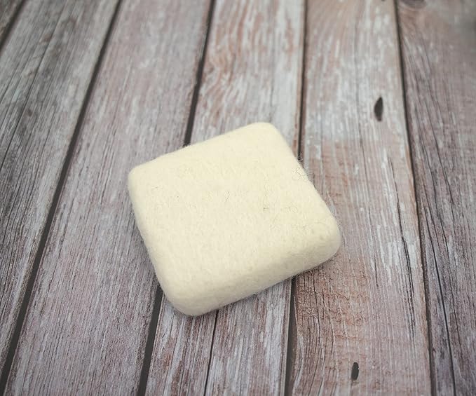 Woolbuddy Needle Felting Kit - Felted Dinosaurs for Beginners, Adults & Kids, Includes Wool, Pad, 4 Needles, and Instructions