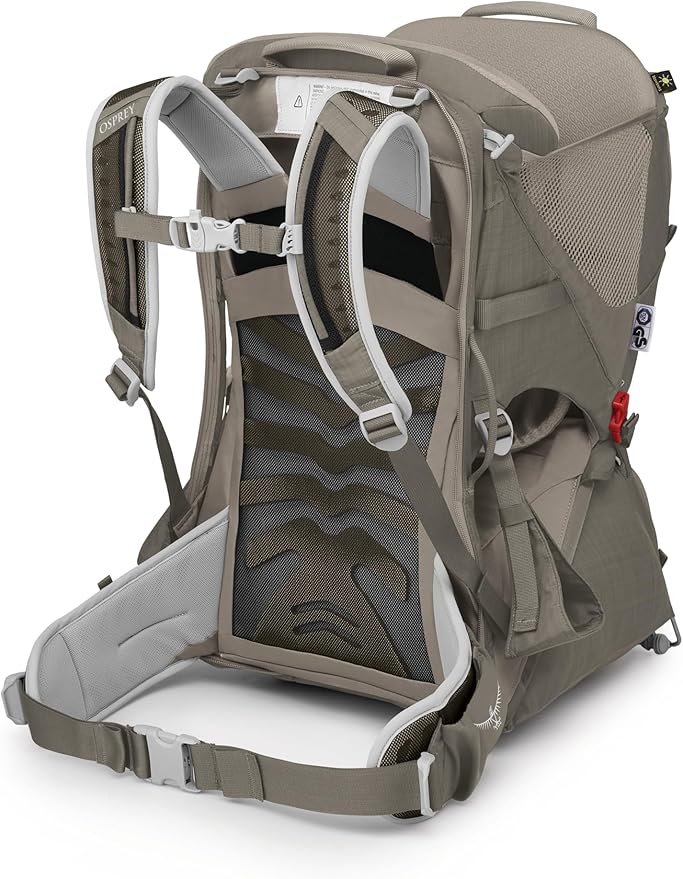 Osprey Poco LT Lightweight Child Carrier Backpack - Compact, Travel-Ready Kid Carrier with Sunshade and Adjustable Fit - Lightweight, Comfortable Hiking Carrier for Toddlers