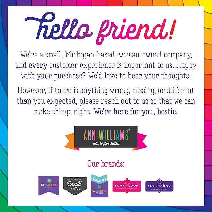 Loopdedoo DIY Friendship Bracelet Maker Kit for Kids - Make Bracelets in Minutes for Birthdays and Friendship Gifts - Award Winning Crafts Kit for Kids, Easy-to-Use, Loop Your Own Style, Aged 8+