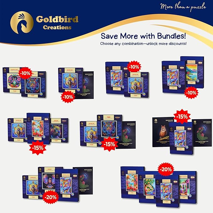 Magnetic Wooden Jigsaw Puzzles with Frame - Wooden Animal Puzzle for Adults 200 Piece - Rompecabezas para Adultos - Living Room Wall Decoration - Original Christmas Birthday Gift (Romantic Birds)