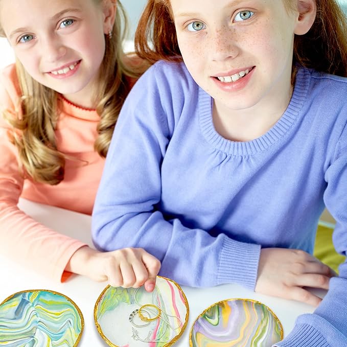 Make Your Own Clay Jewelry Bowls Arts and Crafts Kit for Girls Kids Ages 8 9 10 11 12 Years Old