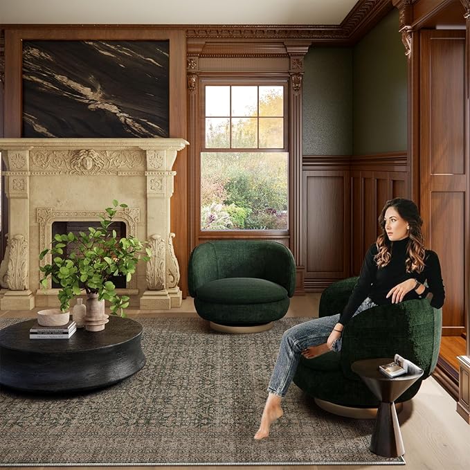 Machine Washable Hallway Runner Rugs: 2'x10' Kitchen Rug Stain Resistant Non Slip Low Pile Soft Carpet Runners for Hallways Indoor Entryway Kitchen Laundry Room Bedroom Bathroom Farmhouse