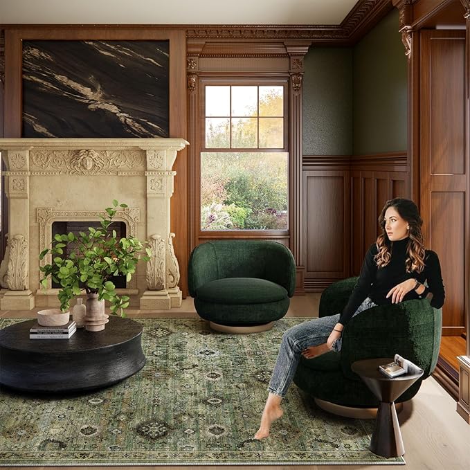 Machine Washable Small Rugs for Kitchen: Door Mat Indoor Entrance 2x3 Throw Rug Stain Resistant Non-Slip Low Pile Soft Carpets for Entryway Front Door Indoor Entrance Entry Bedroom