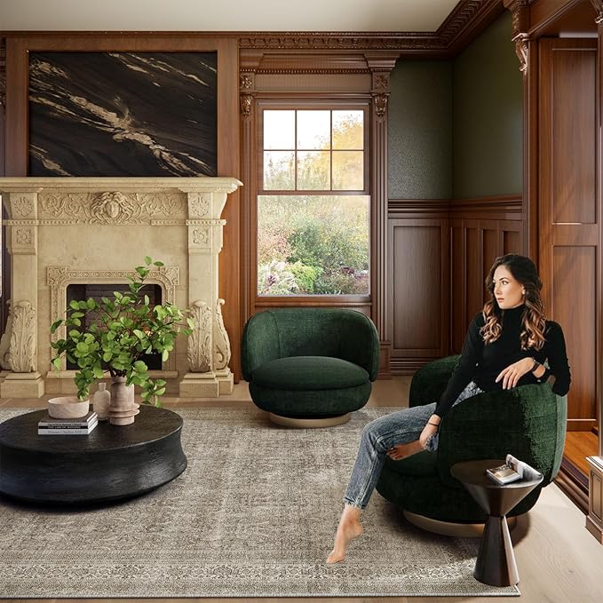 Machine Washable Small Rugs for Kitchen: Door Mat Indoor Entrance 2x3 Throw Rug Stain Resistant Non-Slip Low Pile Soft Carpets for Entryway Front Door Indoor Entrance Entry Bedroom