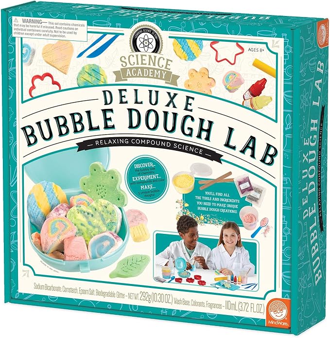 Science Academy: Deluxe Bubble Dough Lab | Multicolored Box | Pack of 1
