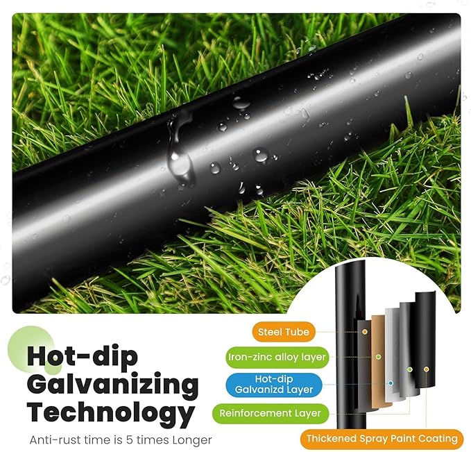 Zupapa 1800LBS Weight Capacity 2025 Double Frames Trampoline with No-Gap Design Curved Poles 16 15 14 12FT Trampolines for Kids with Enclosure Net Outdoor Trampolin for Children Adults Family