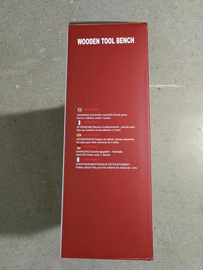 Kids Tool Set,Wooden Tools Bench with Apron Toddler Toy Workbench with Realistic Tools Electric Drill STEM Construction Toy Gifts for Age 3-9 Boys Girls