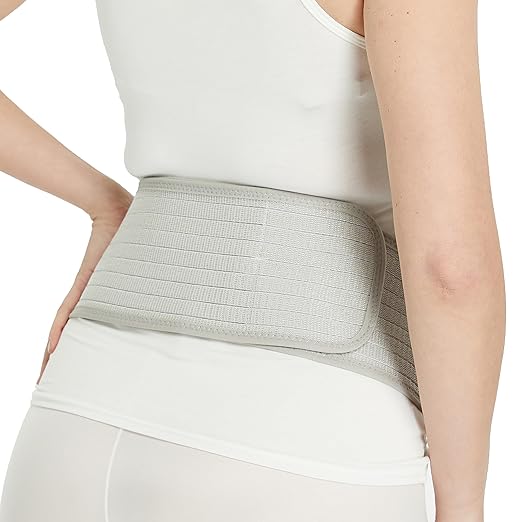 NeoTech Care Adjustable Maternity Belt - Light and Breathable Pregnancy Belly Support Band for Pregnant Women (White, Extra Large Size)
