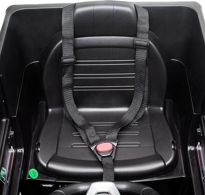 Aosom 12V Kids Electric Car, Mercedes Benz G500 Licensed Battery Powered Ride on Truck for Kids with Remote Control, Headlights, Music, Suspension & Storage for Boys and Girls, Black