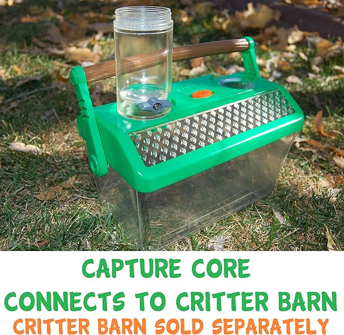Nature Bound Bug Catcher Toy | Eco-Friendly Bug Vacuum, Catch and Release | Ages 3 to 12 Indoor/Outdoor Play Toy | Includes Capture Core with Magnification | Complete Kit for Kids | Green