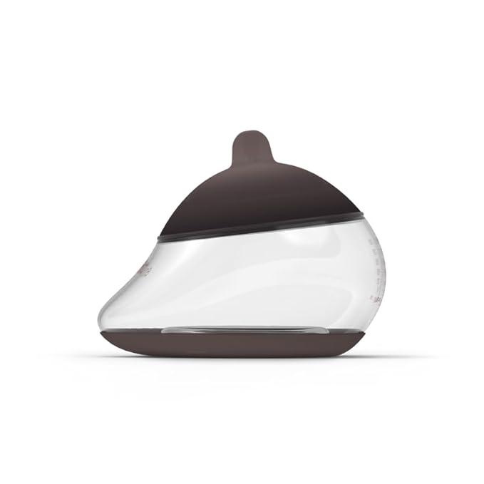 Anatomy Baby Bottle – Breast-Shaped, Natural Flow Nipple with Anti-Colic Valve – Closest to Breastfeeding for Newborns & Infants, Rich, Shape 5