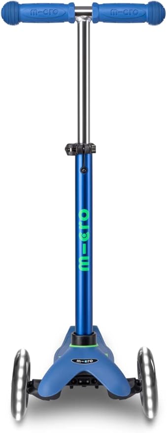 Micro Kickboard Mini Deluxe LED Three-Wheeled Lean-to-Steer Swiss-Designed Micro Scooter