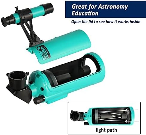 Maksutov-Cassegrain Telescope, Mak60 Telescopes for Kids Adults 750x60mm, Compact Portable for Travel, Beginner Astronomy Telescope with Adjustable Tripod Finderscope and Phone Adapter