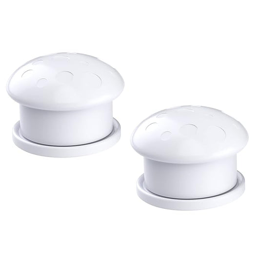 AOSITE Child Safety Magnetic Cabinet Locks Keys, 2 Pack Universal Replacement Keys Child Proof Extra Stronger Magnet Baby Locks for Cabinets and Drawers with Adhesive, 2 Key Holders Included