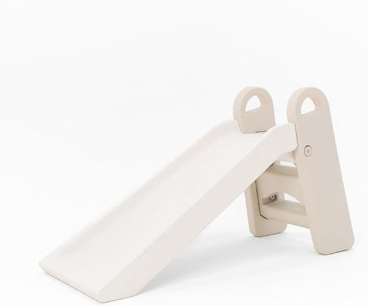 PLAYSMOL Slope Slide for Kids, Indoor/Outdoor Toddler Slide with Handles, Foldable for Easy Storage, Freestanding Playground Toy for Ages 3+