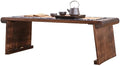 LUNIZ Nightstand Sofa Table Wooden Floor Table by Unknown