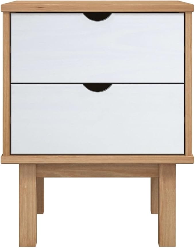 Scandinavian Style Bedside Cabinet Nightstand - Image 4
