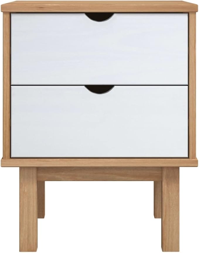 Scandinavian Style Bedside Cabinet - Image 4