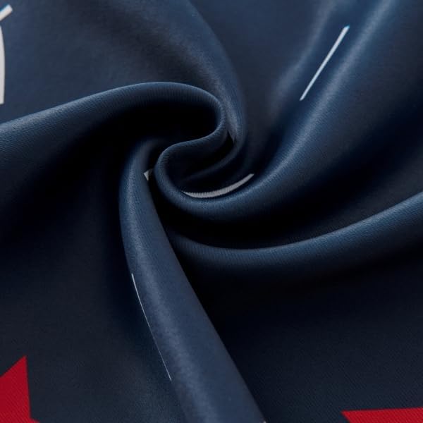 Kids Space Themed Blackout Curtains - 2 Panels, Each W52×L72, 100% Blackout, Perfect for Bedroom and Nursery, Energy Saving with Vibrant Cosmos Patterns