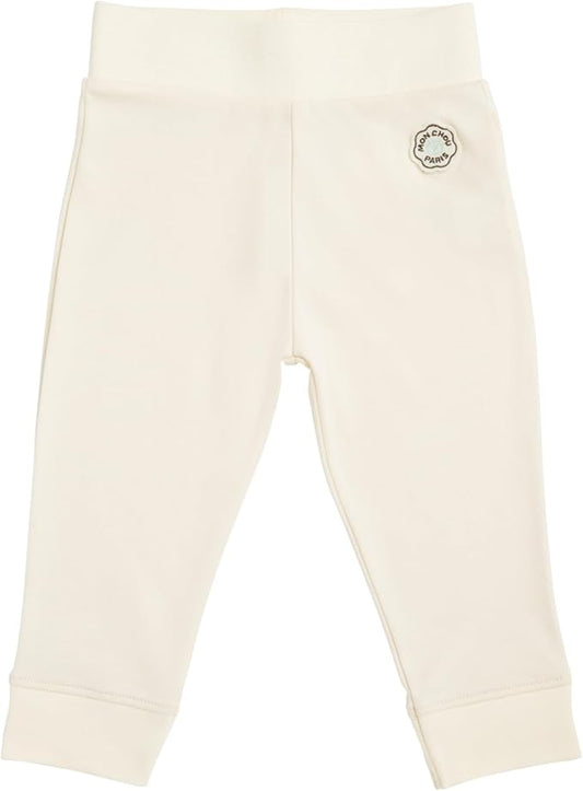 MON CHOU Organic Cotton Baby Pants - 100% Pima Cotton - Lightweight and Breathable Infant Pants for All Seasons
