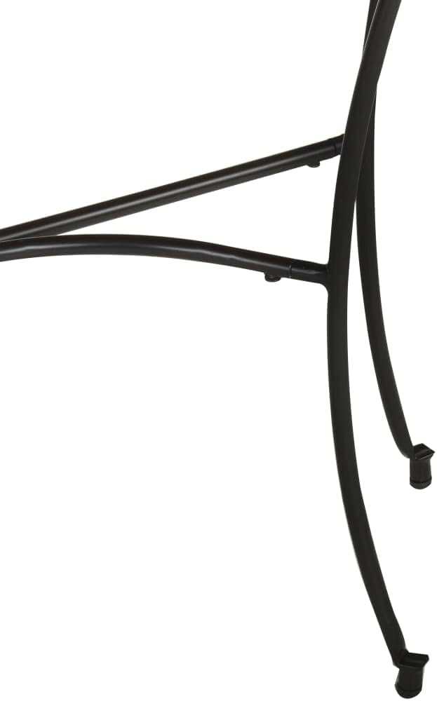 Solid Mango Wood Half Circle Side Table - Image 9