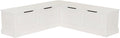 Linon Harris White Solid Pine Backless Nook by Linon