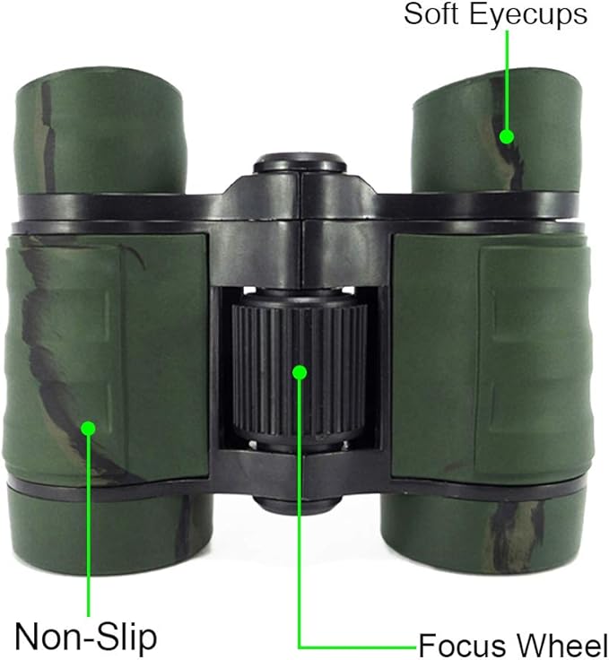 Kids Outdoor Adventure Set :Educational Children’s Toys Binoculars, LED Headlamp Flashlight, Compass, Magnifying Glass Whistle Butterfly Net & Backpack(Camo Color) for Boys